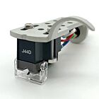 Jico Omnia J44D Improved 78007 Hifi MM-cartridge on Silver Headshell