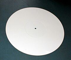 Tonar Pure White Perspex platenspelermat 295mm 5976